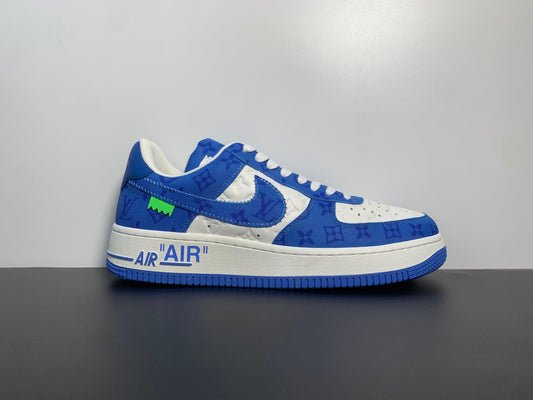 Nike louis vuition blue sneakers